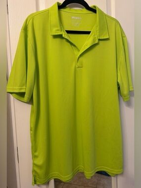 Lime Green Polo Golf Shirt